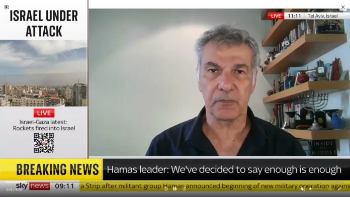 2023_10_07_SKY-NEWS_Avi_Melamed_Hamas_Israel_War Hostages taken as Hamas launches biggest attack on Israel in years | SKY NEWS Avi Melamed says Hamas' military operation was a total surprise