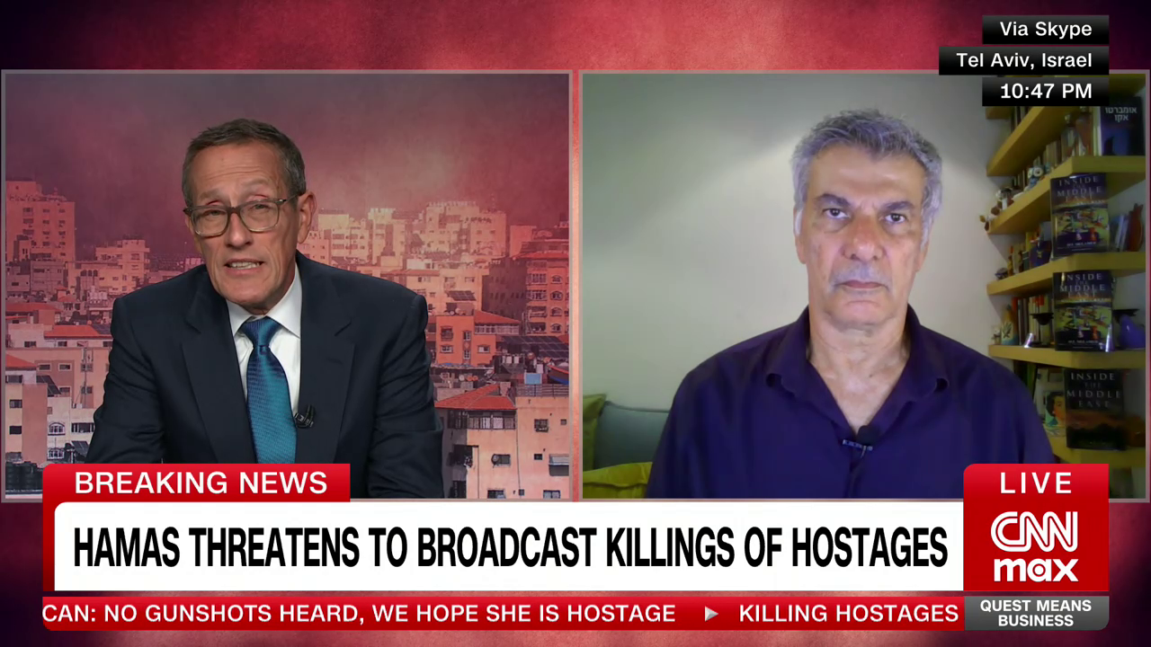 Why is Hezbollah sitting on the sidelines of this war so far? Richard Quest with Avi Melamed for CNN NEWSROOM October 10 2023