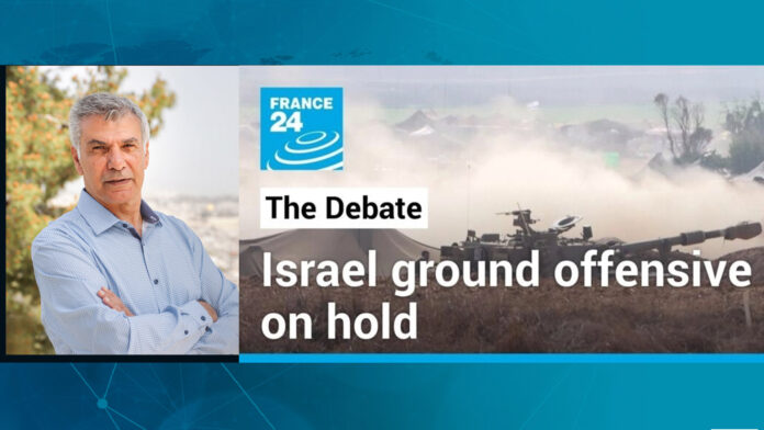 France24-Debate_Avi_Melamed_Hamas_Israel_War Israel ground offensive on hold amid growing calls for truce | FRANCE 24 DEBATE Panel with Avi Melamed | October 23, 2023