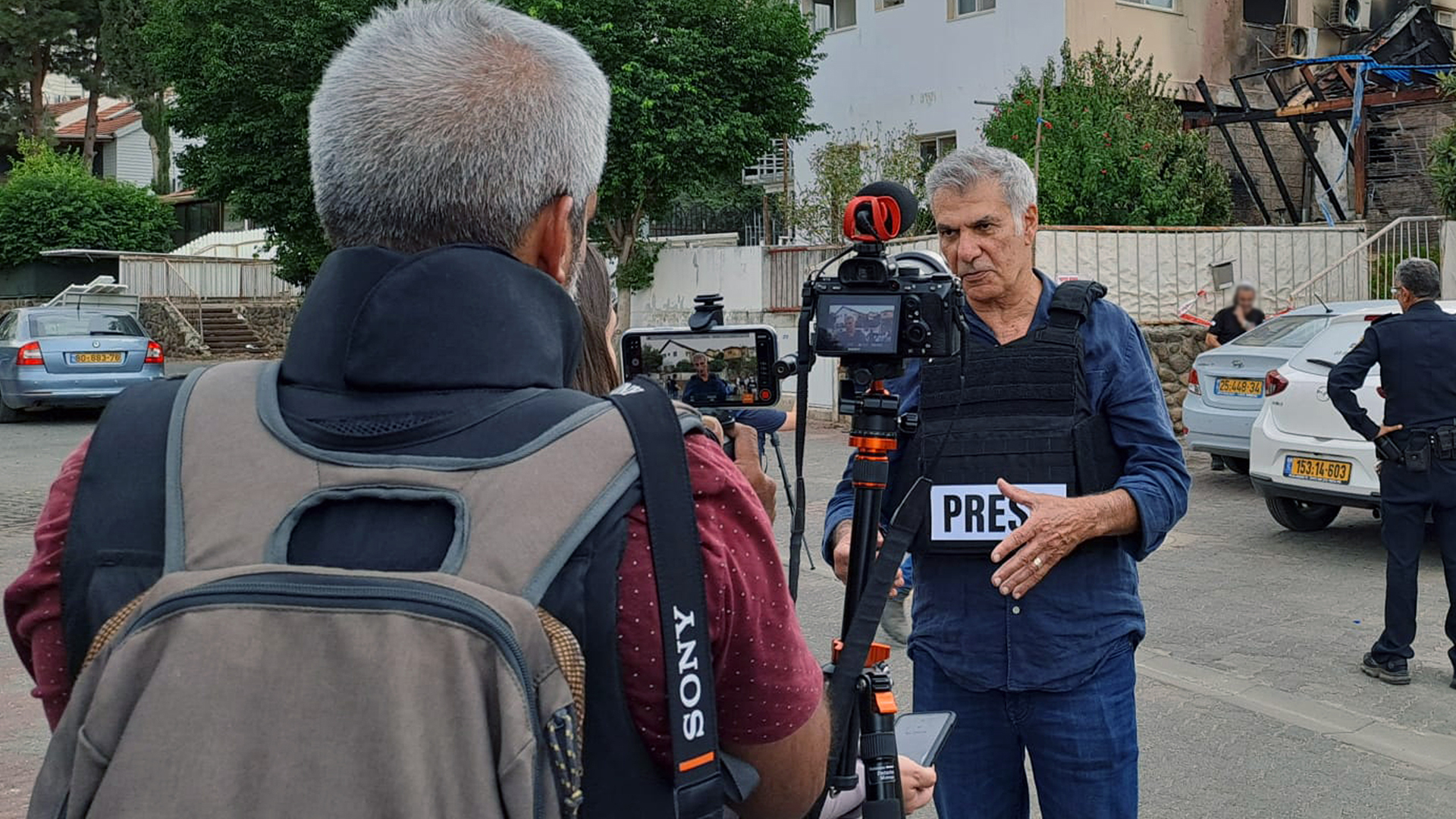 Avi Melamed at Kibbutz Dafna on Israel's Northern Border, October 30, 2023 _ War Briefing | JPC - MEDIA CENTRAL
